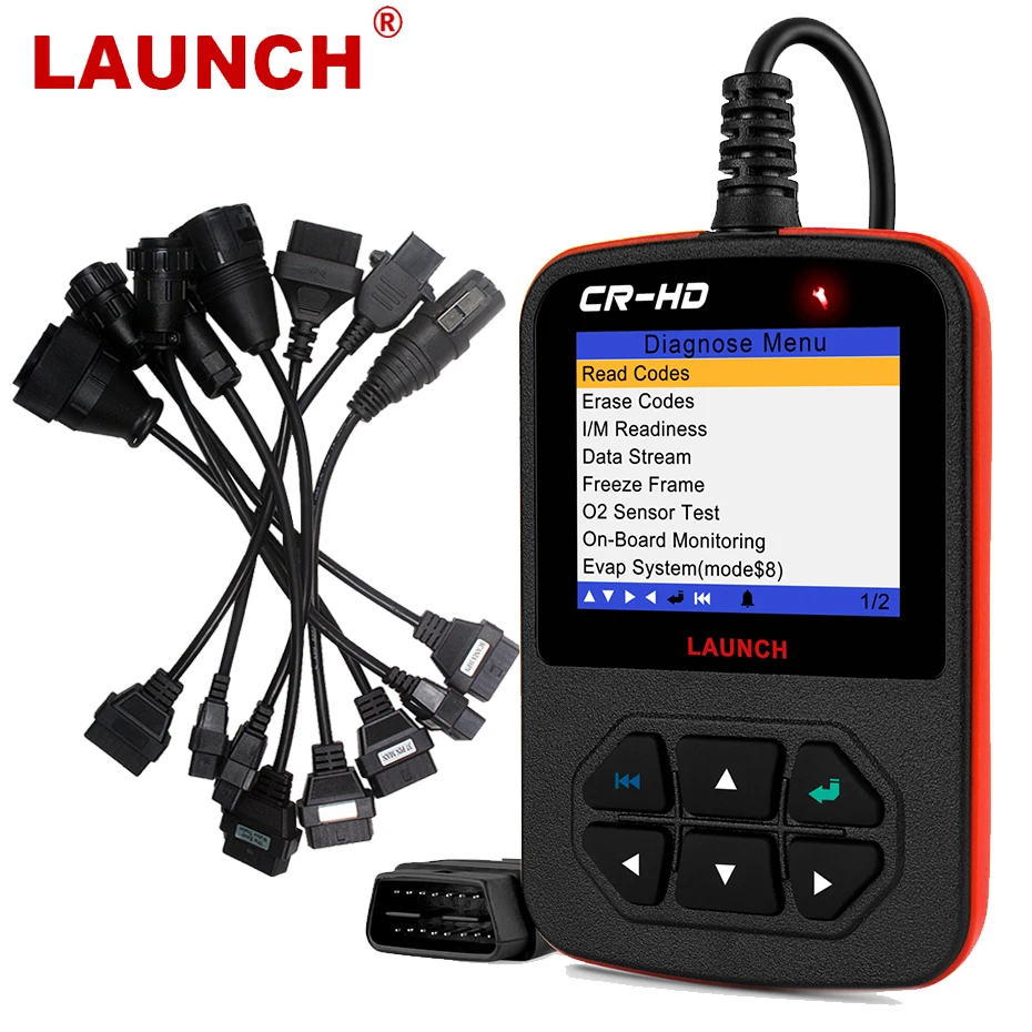 Диагностический инструмент LAUNCH Creader CR HD 24 В для грузовиков Volvo HOBD Diesel в сканер