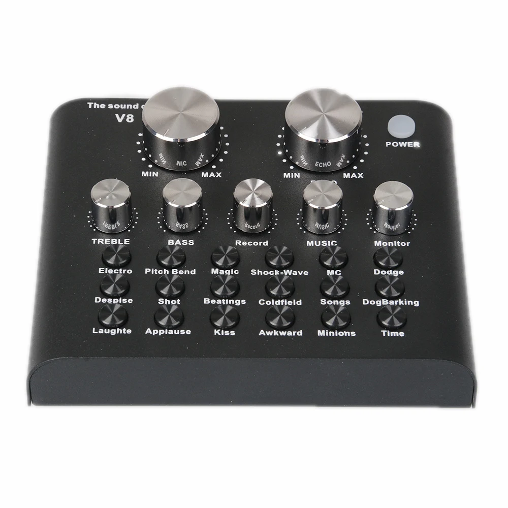 Смешивание звука звуковая карта USB аудио интерфейс с несколькими звуковыми