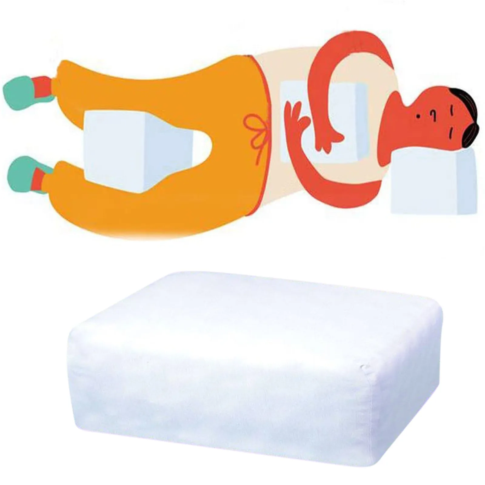 

Pillow, Adjustable Memory Foam Pillow Bamboo Pillow For Sleeping Cervical Pillow For Neck Pain Neck Support For Back Stomach