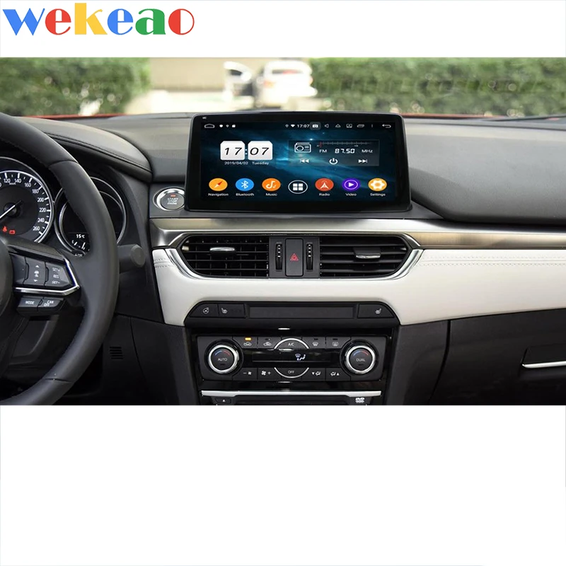 Wekeao 10 25 &quotсенсорный экран Android 0 автомобильное радио Automotivo для Mazda 6 головное