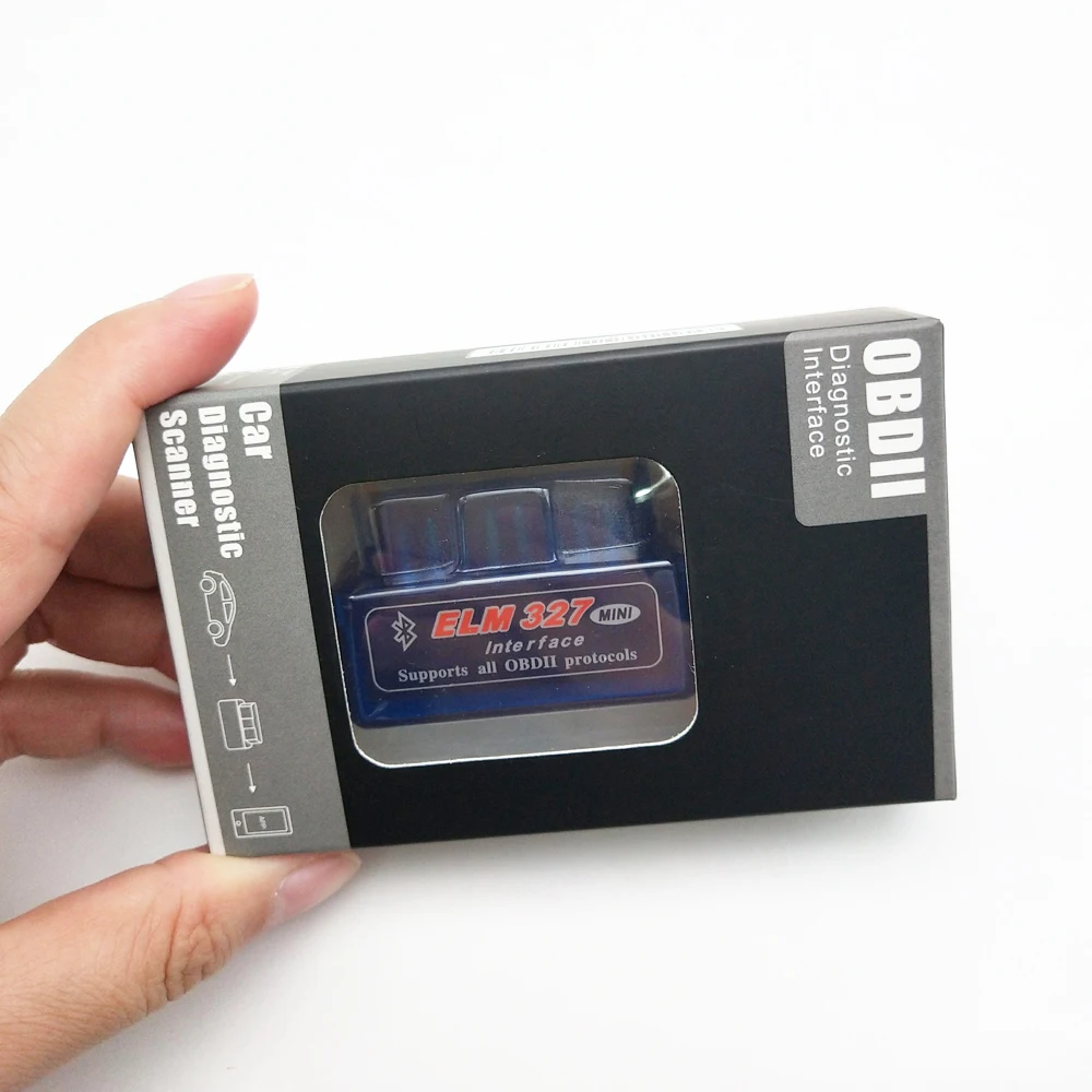 Лучший мини-сканер V1.5 ELM 327 OBD2 Bluetooth адаптер ELM327 диагностические инструменты