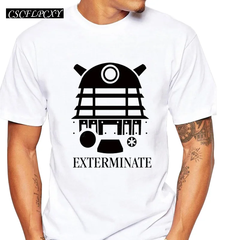 Футболка DR WHO Мужская модная с коротким рукавом | одежда