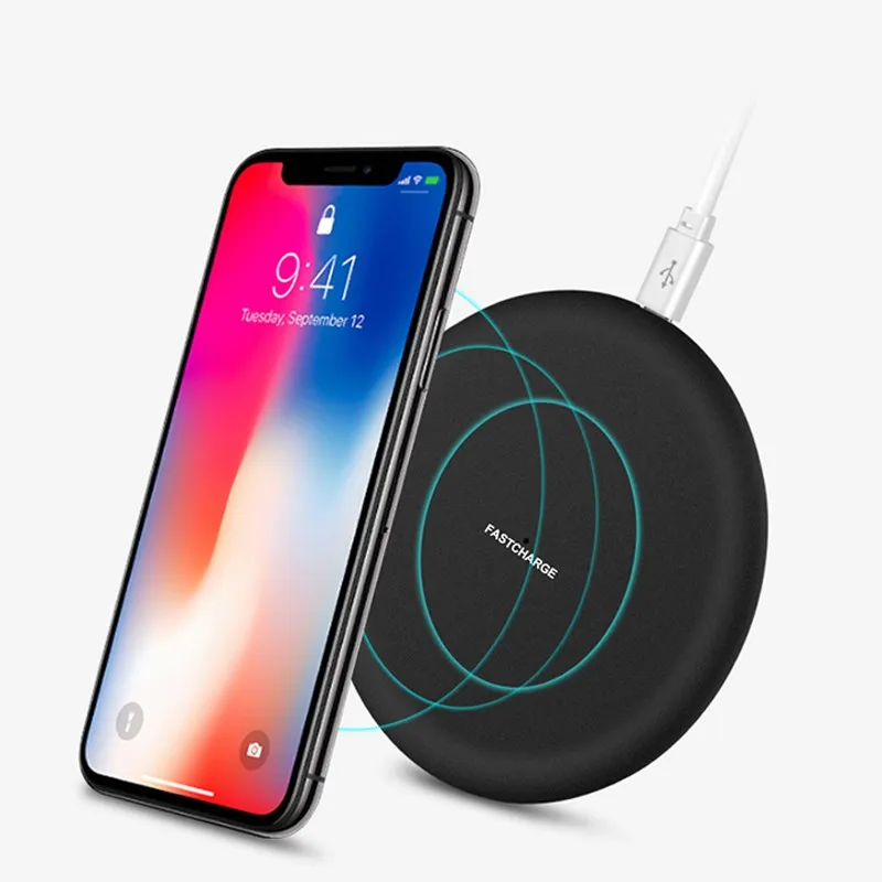 Беспроводное зарядное устройство Qi Standard + разъем приемника Type C для Samsung Galaxy A51/A70s