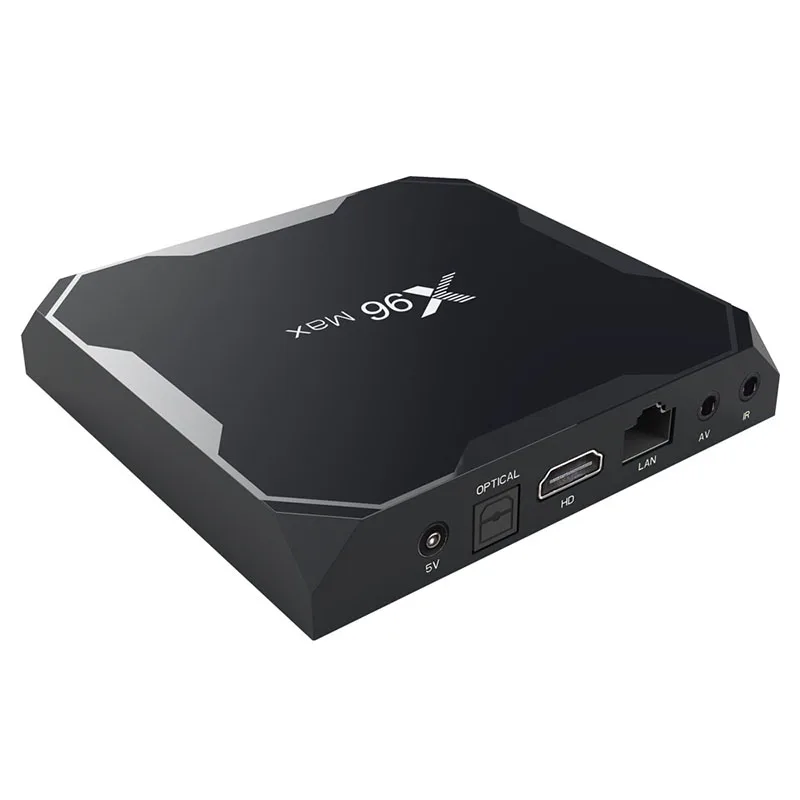 Приставка Смарт ТВ X96 MAX Android 8 1 2 + 16 ГБ Amlogic S905X2 4/5 ГГц|ТВ-приставки и медиаплееры| |
