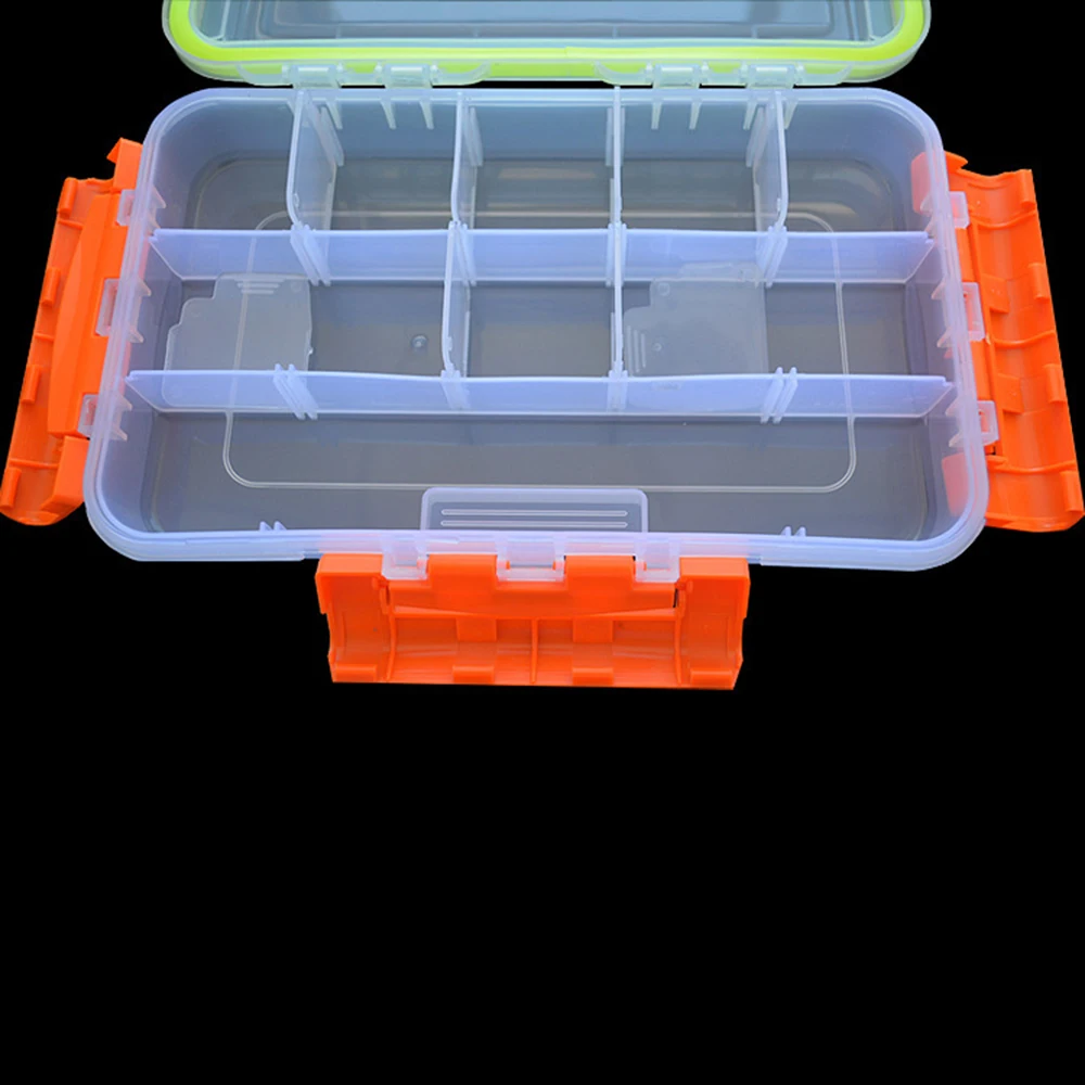 Коробка для рыболовных приманок большая портативная коробка аксессуаров с