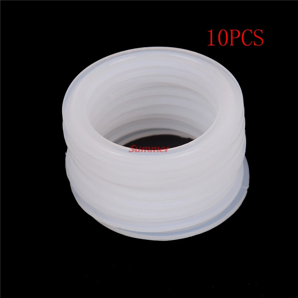 

10Pcs Siliconen Afdichting Strip Pakking Ring Fit 51Mm Pijp X 64Mm O/D Sanitaire 2 "tri Clamp Huls Wasmachine Voor Homebrew New