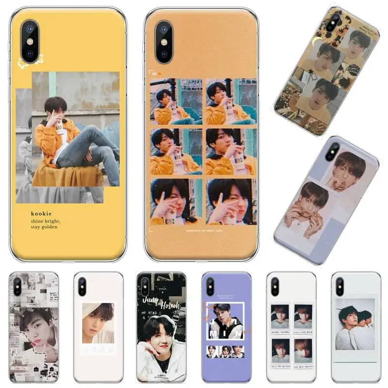 Корейский группа мальчиков Jungkook Coque Shell чехол для телефона iPhone 11 12 pro XS MAX 8 7 6 6S Plus X 5S