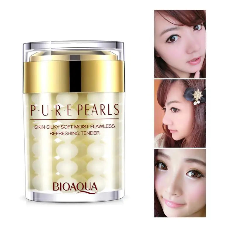 Лидер продаж крем для лица BIOAQUA с натуральным жемчугом уход за кожей отбеливание