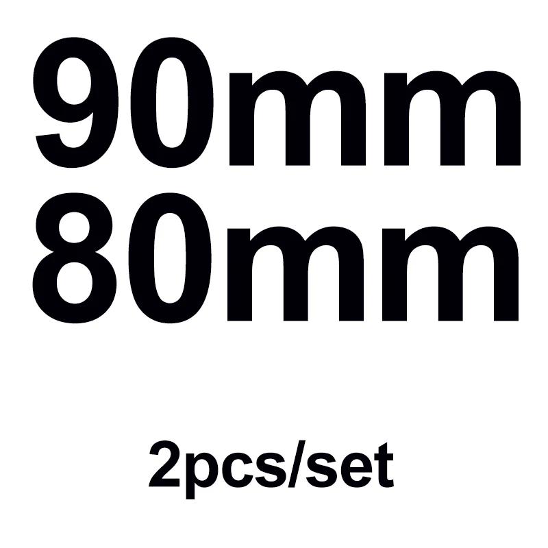 

2pcs 90mm 80mm Auto Accessory Hood Front Grille Label Trunk Boot Rear Sticker Covers For Octavida Bora Jetta Fabia Car Styling
