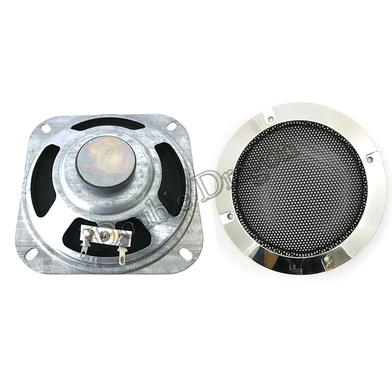 

Square 4 inch speaker with Speaker net 8ohm 5W Loudspeaker Speaker grill arcade game machine accessories