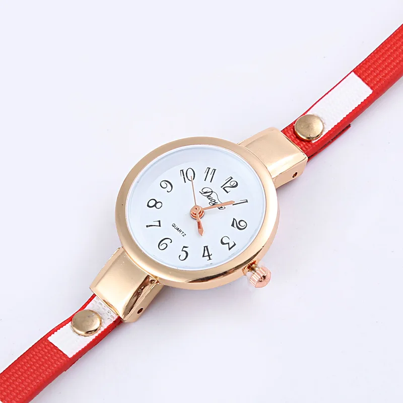 

Hanging Golden Ball Leather Long Belt Women's Bracelet Watch High-End Plaid Strap Fashion Quartz Watch luxury watch