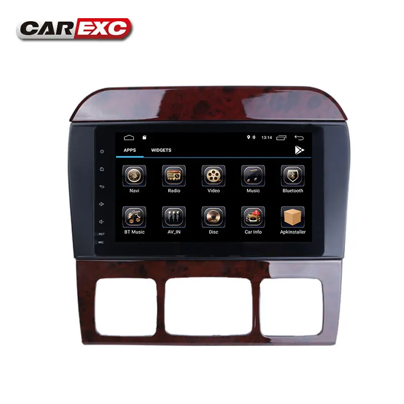 8 дюймов Android 9 0 CarPlay автомобильный dvd плеер для Benz S Class S400 S420 S430 S500 CL600 Wifi TPMS