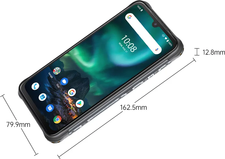 Телефон UMIDIGI BISON IP68/IP69K влагозащита прочный поддержка двух SIM карт 6 ГБ/8 ГБ ОЗУ 128 Гб