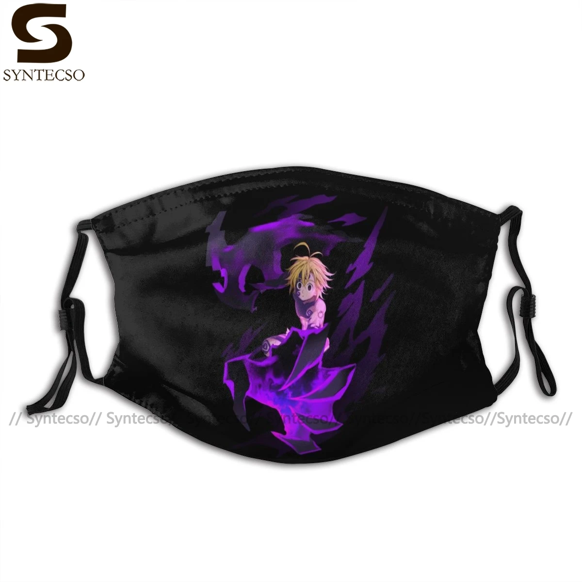 

Seven Deadly Sins Anime Mouth Face Mask Meliodas The Dragon Sin Of Wrath Facial Mask Beautiful Adult Mask