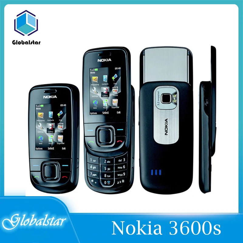 nokia 3600s refurbished original unlocked 3600s unlocked phone nokia 3600 slide mobile phone one year warranty refurbished free global shipping