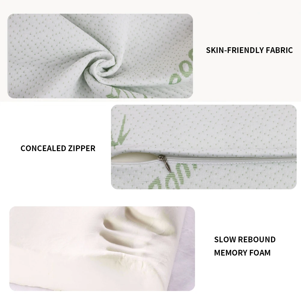 Ортопедическая подушка из пены с эффектом памяти латексная для шеи мягкая