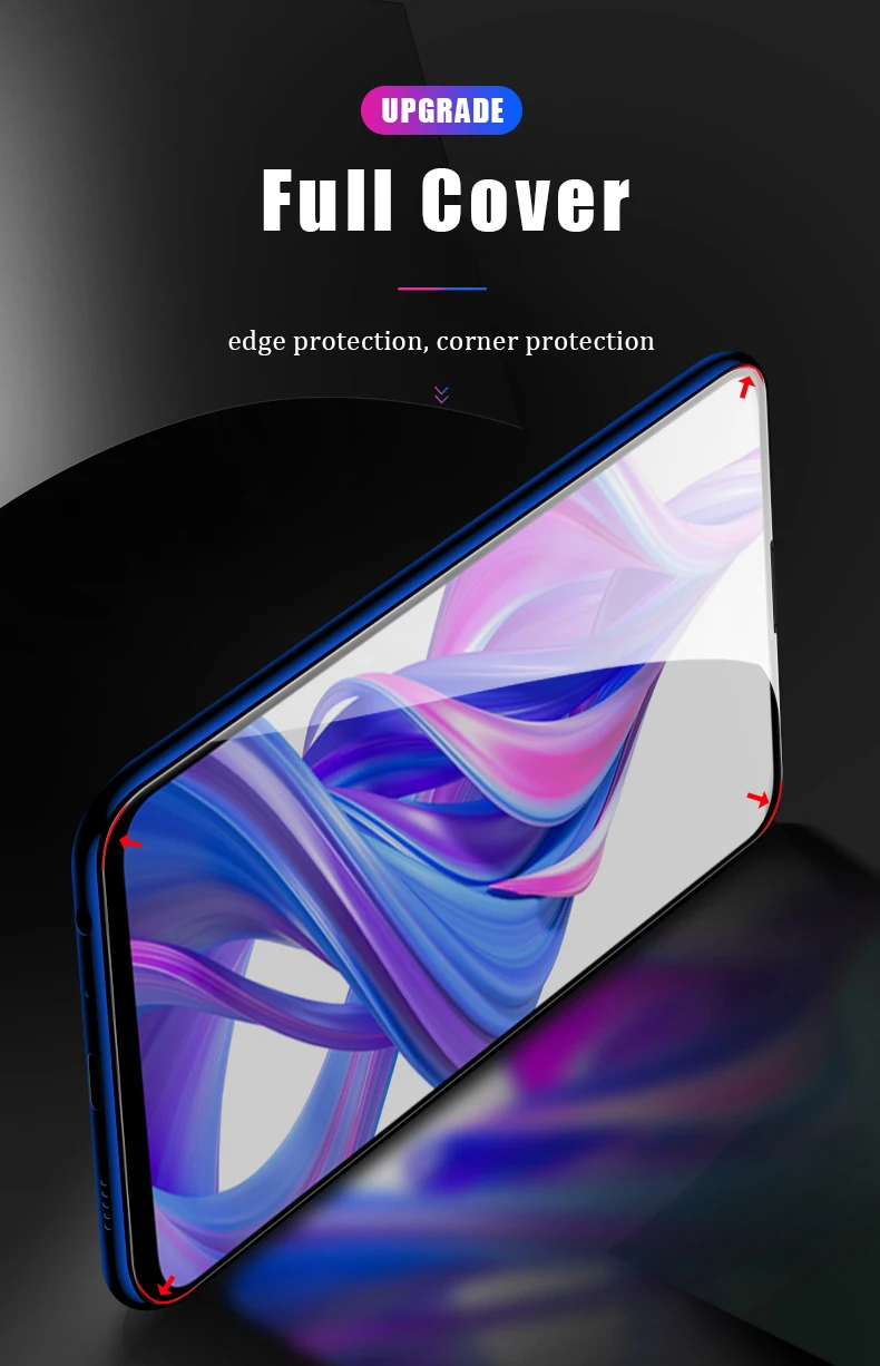 Защитная пленка VALAM из закаленного стекла для huawei P smart Z, полное покрытие для huawei P smart plus Z, защитное стекло
