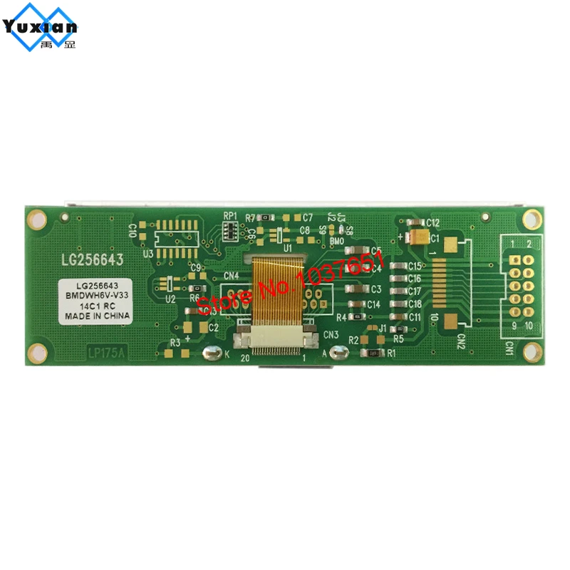 lcd module 25664 256x64 SPI serial display UC1698u 1u case good quality LCM factory | Электроника