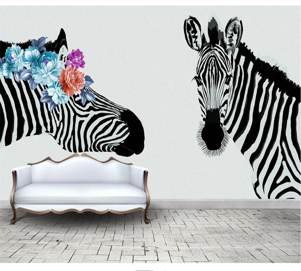 Пользовательские обои в скандинавском минималистичном стиле ручная роспись