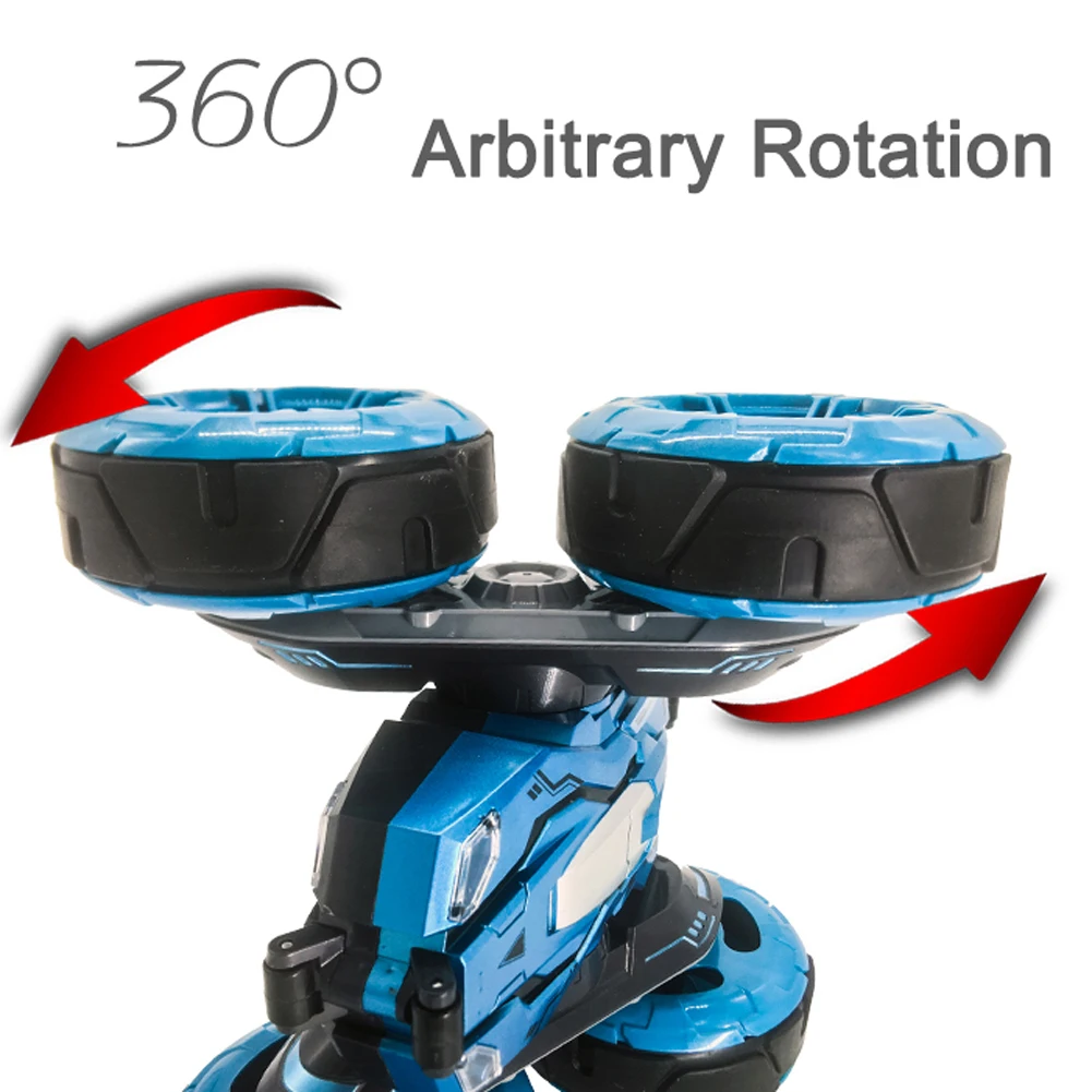 2.4G 4WD Stunt RC Car Radio Control 360 Rotating Drift Deformation Double-Sided Off-Road Rechargeable Kids Toy Gifts | Игрушки и хобби
