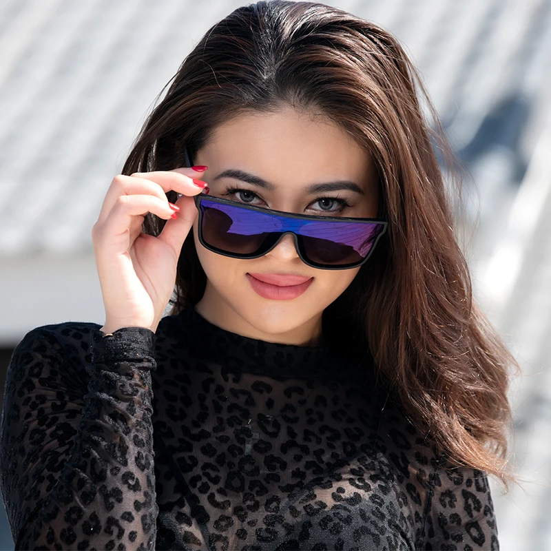 Мужские и женские большие очки FENCHI брендовые солнцезащитные для вождения