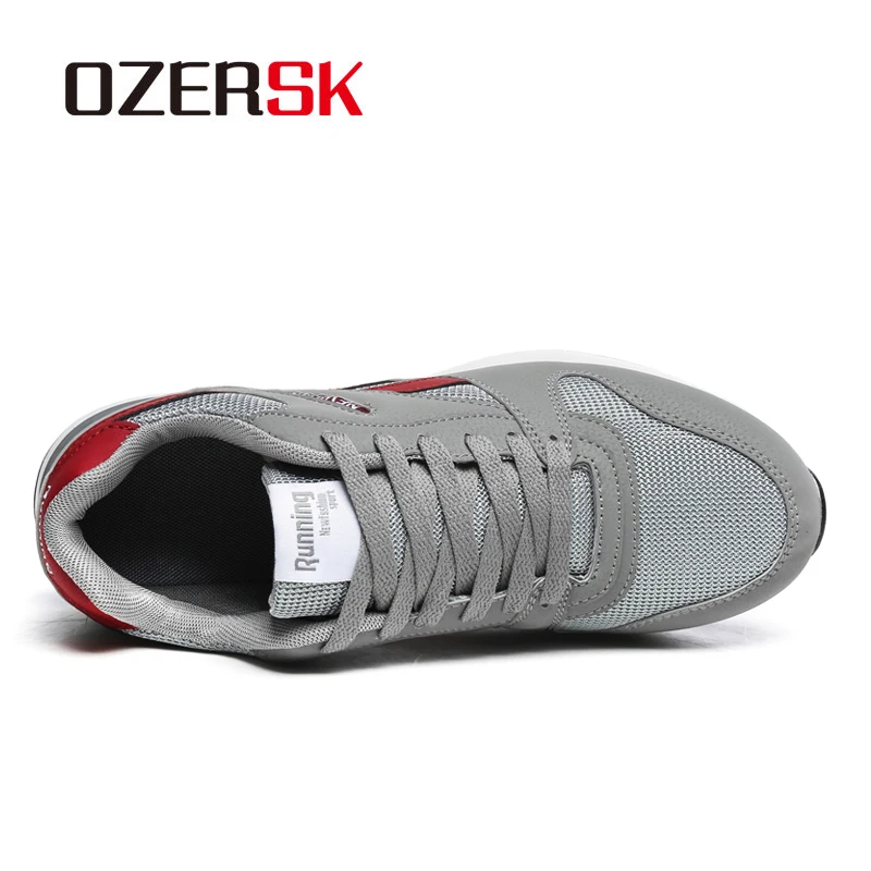 Туфли OZERSK мужские прогулочные Повседневные Дышащие на шнуровке модные унисекс