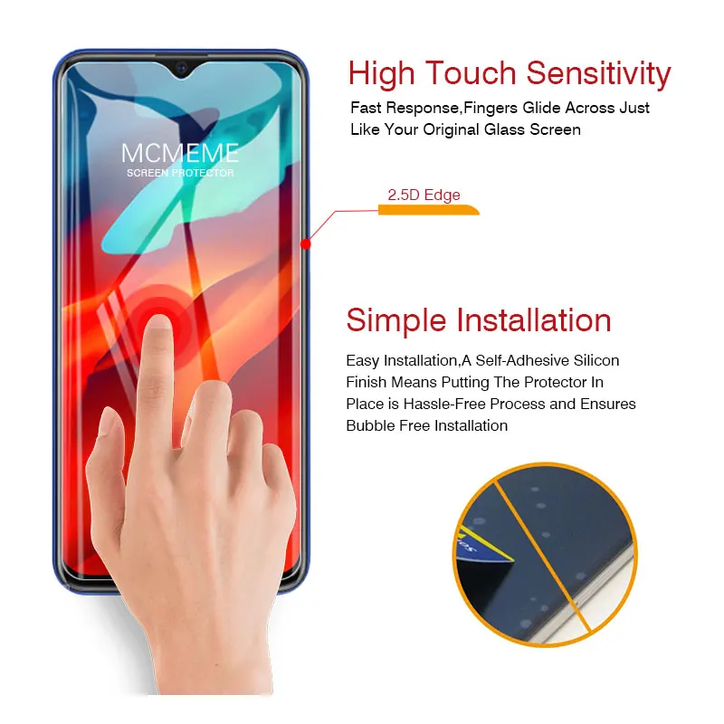 2-in-1 Case + Glass For Blackview A80 Pro Screen Protector Lens On protective cover cases | Мобильные телефоны и