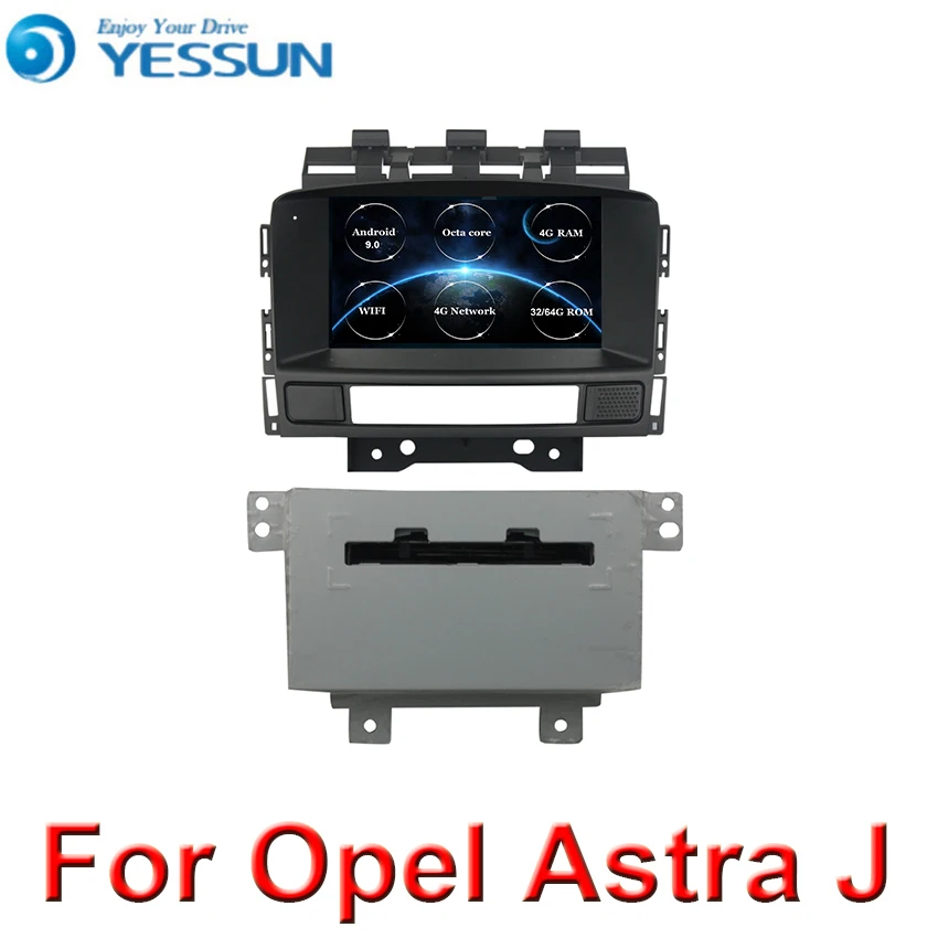 Android 9 0 4 + 64G с DSP RDS автомобильный радиоприемник навигацией GPS DVD плеер для Opel Astra J 2010