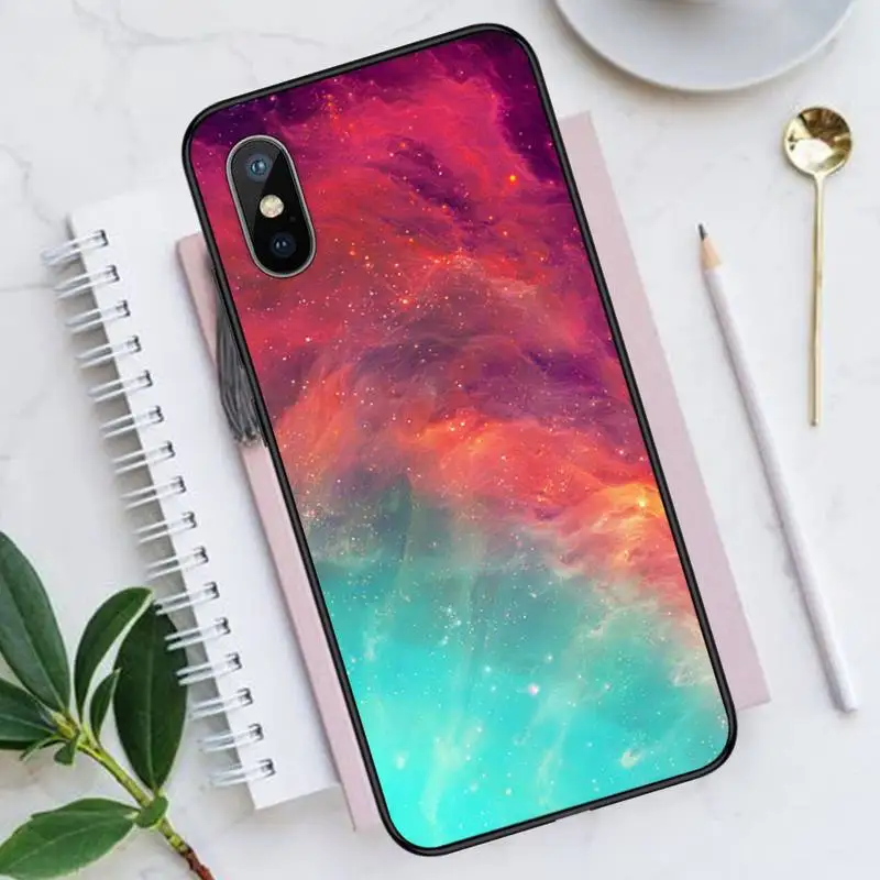 

Starry sky space aesthetics pattern Phone Case for iPhone 11 12 pro XS MAX 8 7 6 6S Plus X 5S SE 2020 XR funda coque