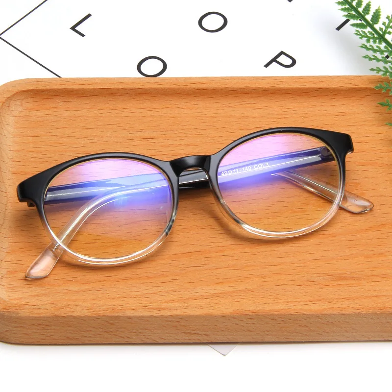 

Модное плоское зеркало в европейском и американском стиле, овальная Оправа очков, оправа очков может быть оснащена близорукостью унисекс