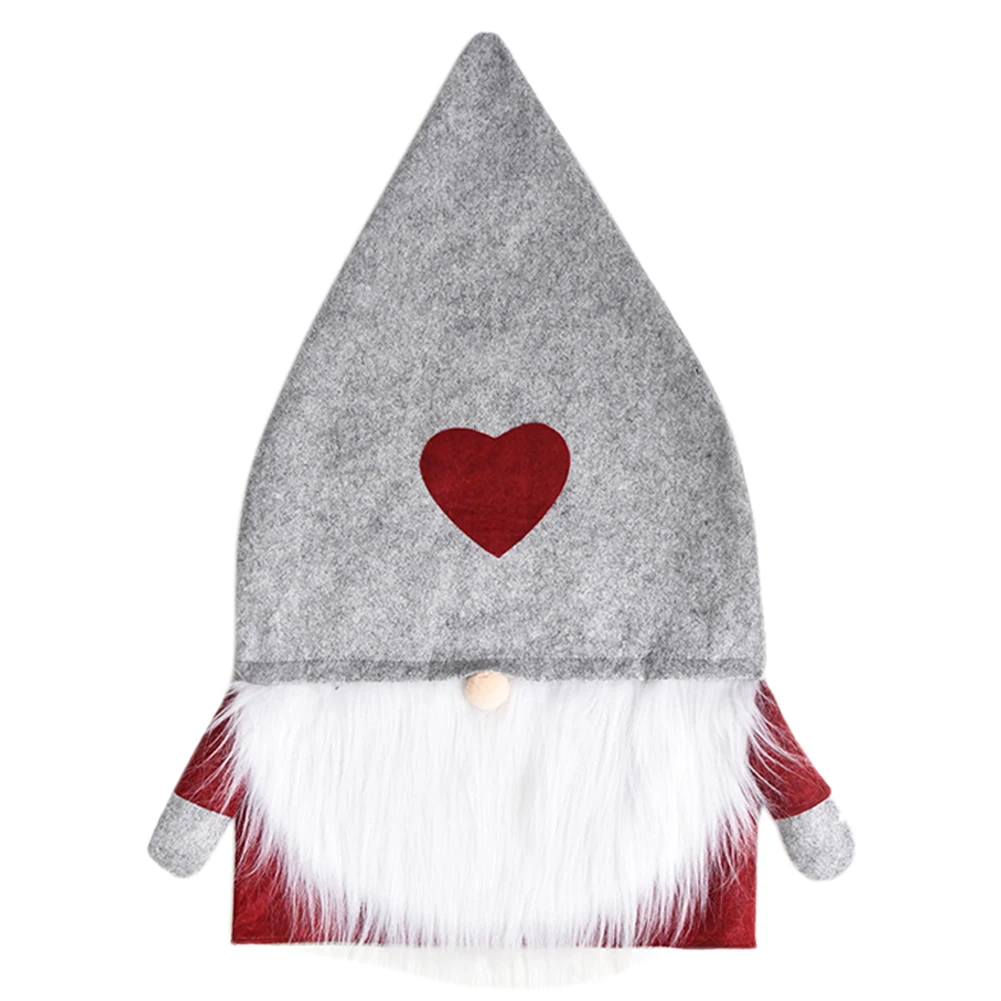 Чехол на заднюю крышку стула из нетканого материала в скандинавском стиле лес