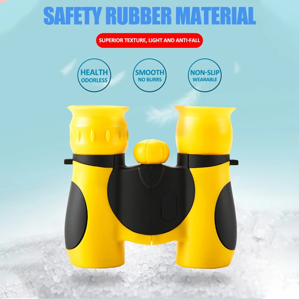 Professional Kids Binocular Telescope Children Educational Learning Bird Watching Folding Optics |