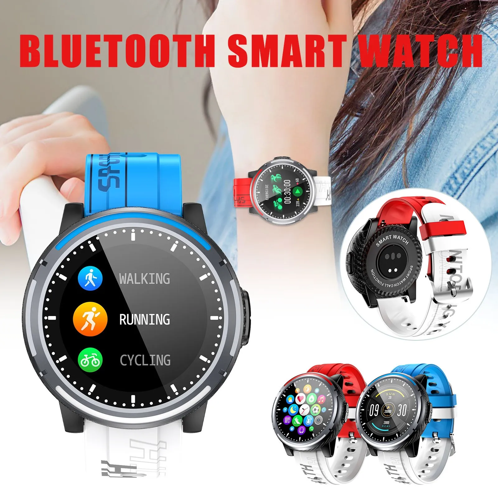 S26 Смарт-часы для мужчин вызовов через Bluetooth Hd дисплей Ip67 водонепроницаемый