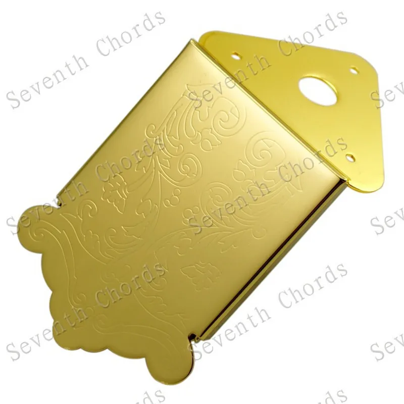 1 шт. Серебро Хром черного и золотого цвета Бридж для Мандолины хвостовой с