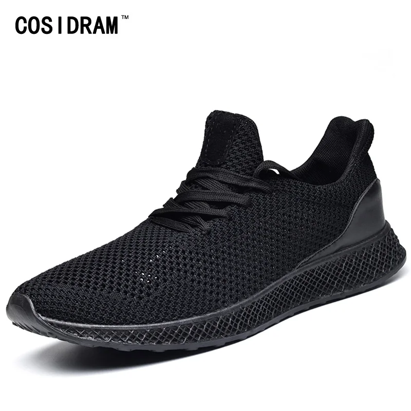 COSIDRAM/мужская повседневная обувь Новинка 2018 года Сетчатая Мужская Модные дышащие