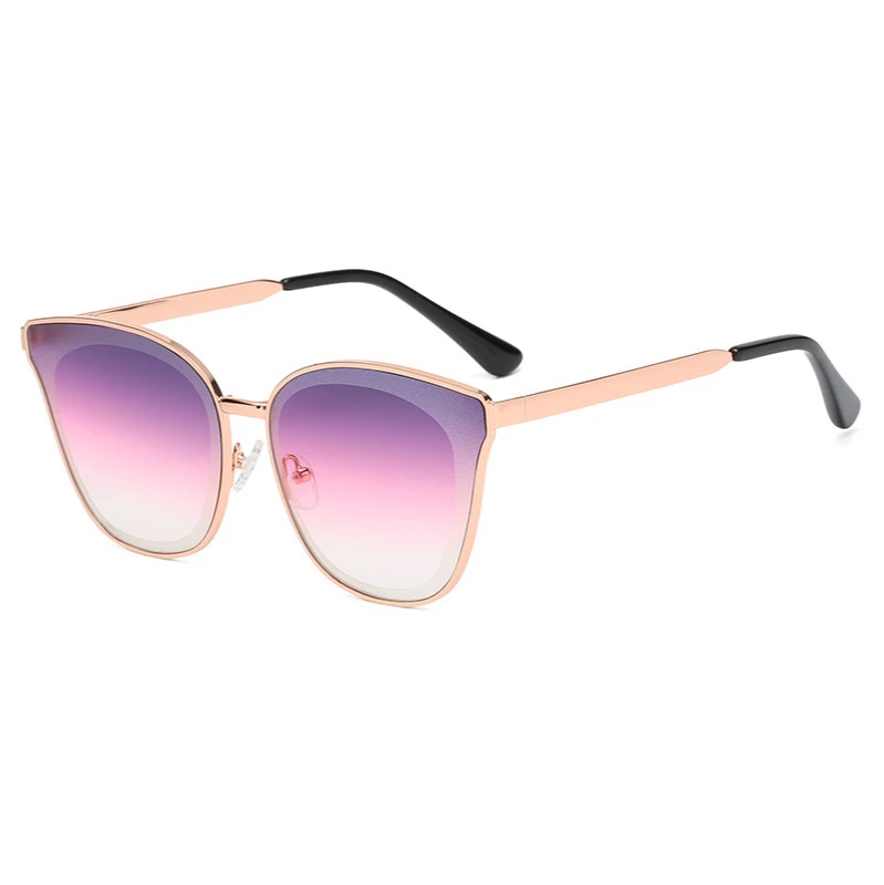 

Goggle UV400 Gradient Sunglasses for Women Cat Eye Sun Glasses Anti-ultraviolet Shades Female Fashion Rays Brand Designer 2021