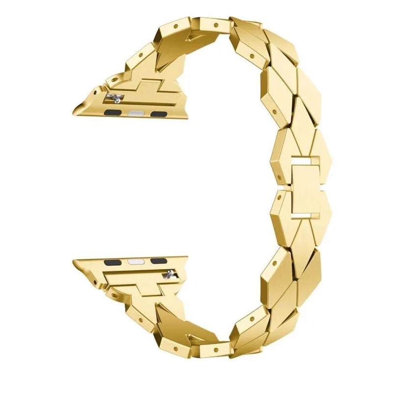 Женский роскошный ремешок в форме ромба для Fitbit Versa 2/Lite модный однотонный сменный