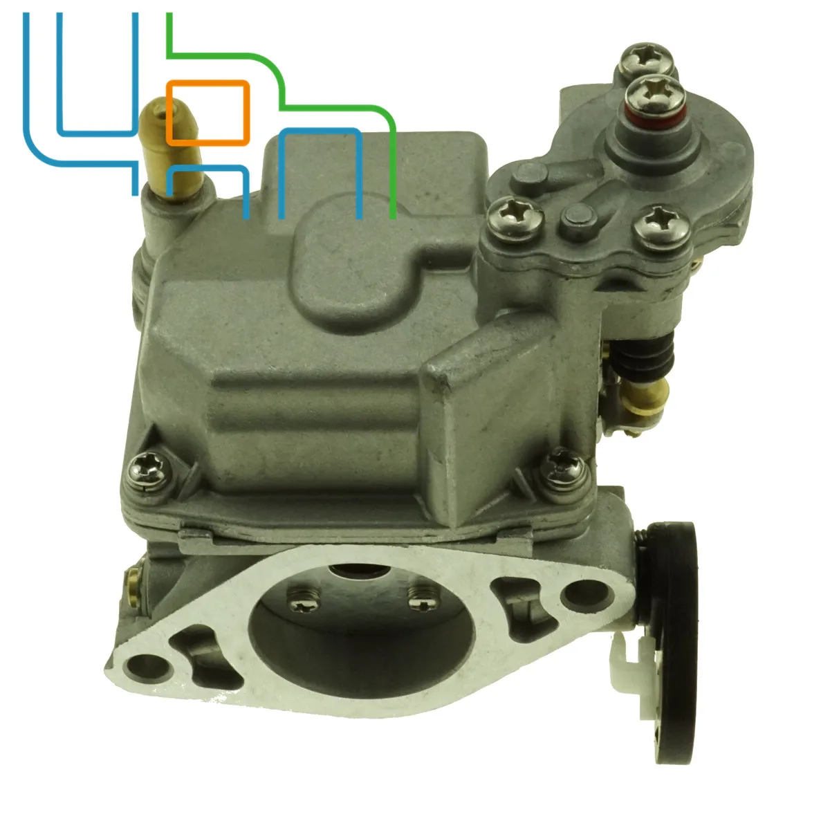 Карбюратор в сборе для Yamaha 15HP 4-тактный 2006 и новее 66M-14301-12-00 66M-14301-11 | Автомобили