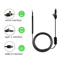 3 in 1 usb otg visual ear cleaner endoscope otoscope medical diagnostic tool ear cleaner android type c camera ear pick