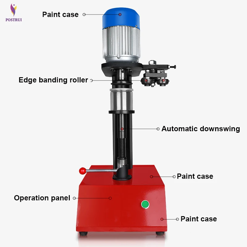 Ручная модель Машина Для Запечатывания Банок 12 ~ 20 шт./мин круглая машина для