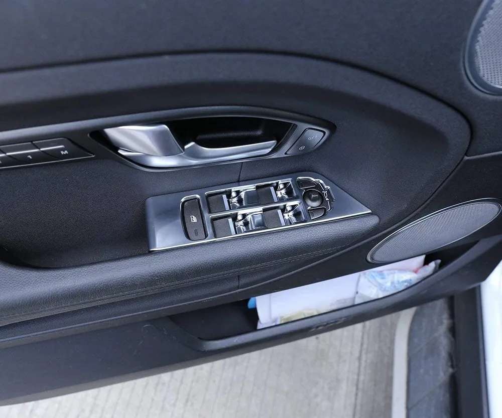 Кнопка переключения стеклоподъемника автомобиля декоративная накладка 4 шт. для