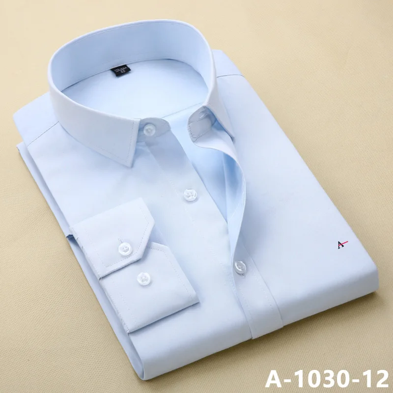 A-1030-12(2) Резерва aramy новая хлопковая Мужская рубашка Повседневная деловая рубашка с длинными рукавами - Цвет: A-1030-12(2)