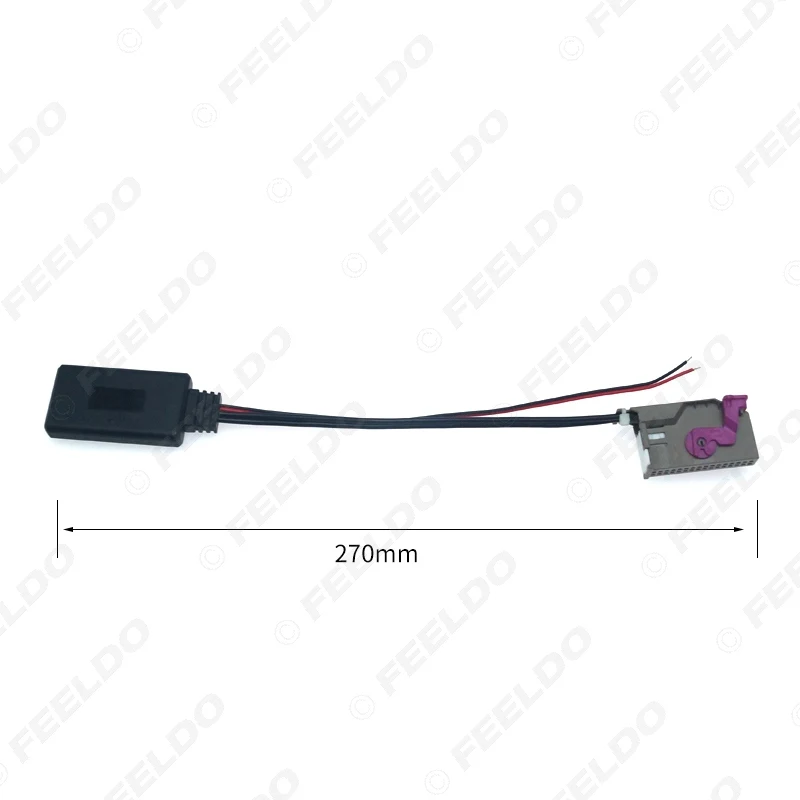 FEELDO автомобильный аудио DVD НАВИГАЦИЯ Bluetooth модуль вход RNS E навигация 32Pin AUX адаптер