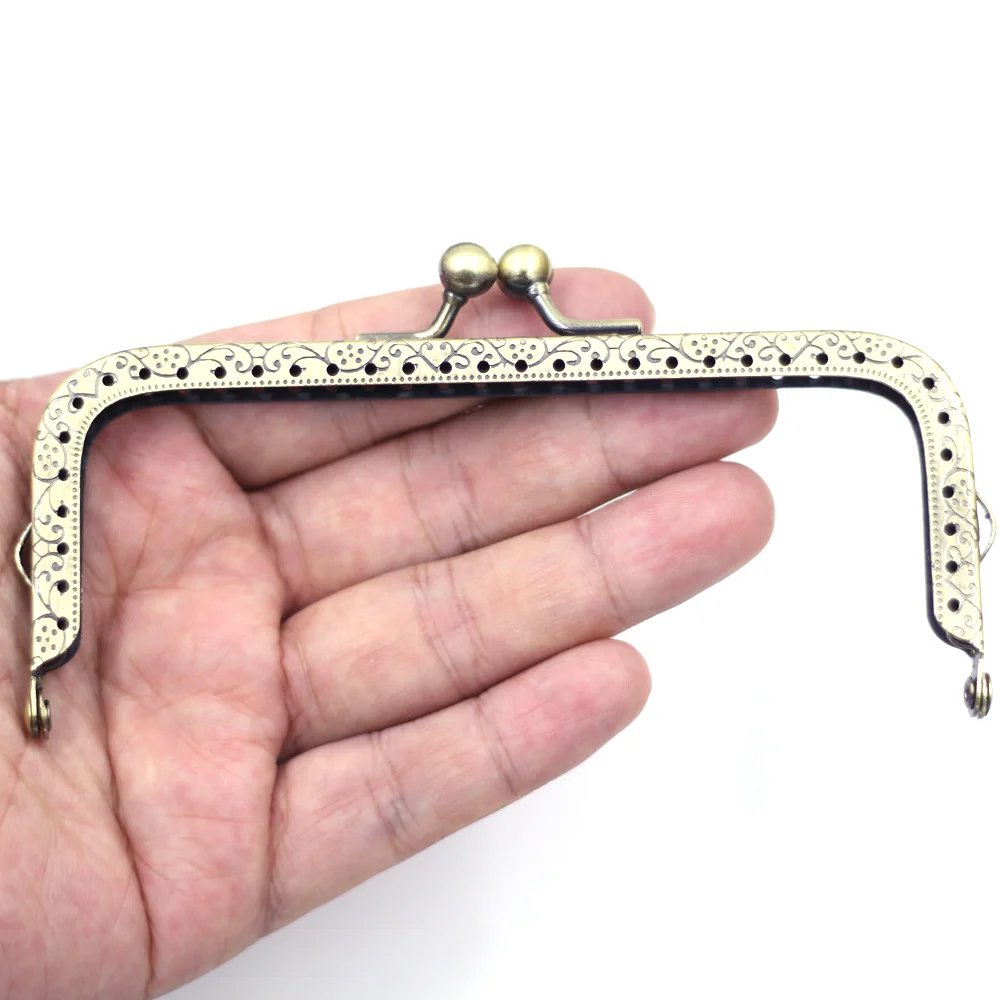 10 шт. прямоугольные мини кошельки с металлической рамкой 12 5 см|Детали и