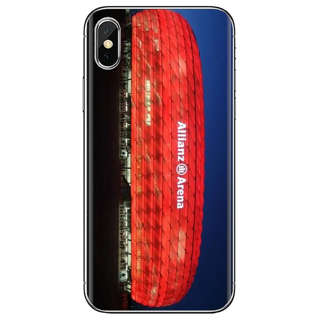 Стадион Allianz-C-Arena-чехол для Xiaomi mi Redmi Note 3 4 4X 5 6 7 8 8t 9 9s 9t 10 pro lite | Мобильные телефоны и