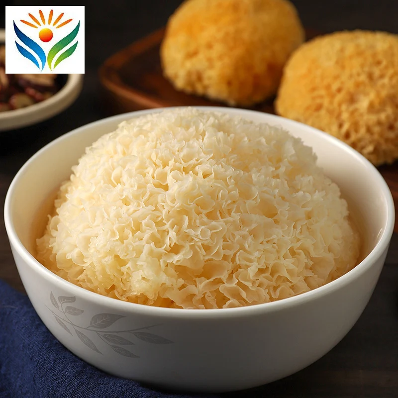 

Natural 100% Tremella Fuciformis White Jelly Mushroom White Fungus