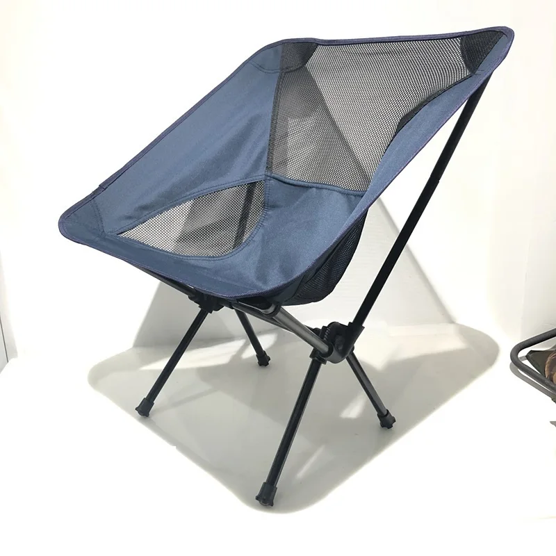 구매 2020 새로운 야외 휴대용 접이식 의자 초경량 캠핑 의자, 로우 백 220lbs 용량 해변 낚시 피크닉 여행
