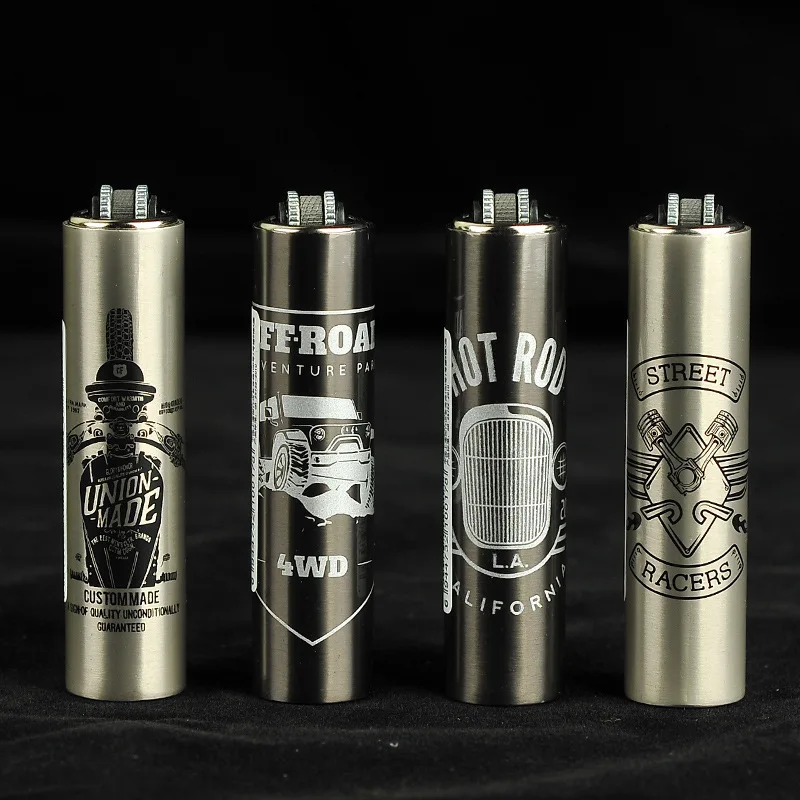 CLIPPER Grinding Wheel Ignition Gasoline Lighter Torch Pocket Refillable Gas Cigarette Cigar Smoking Accessories NO GAS | Дом и сад