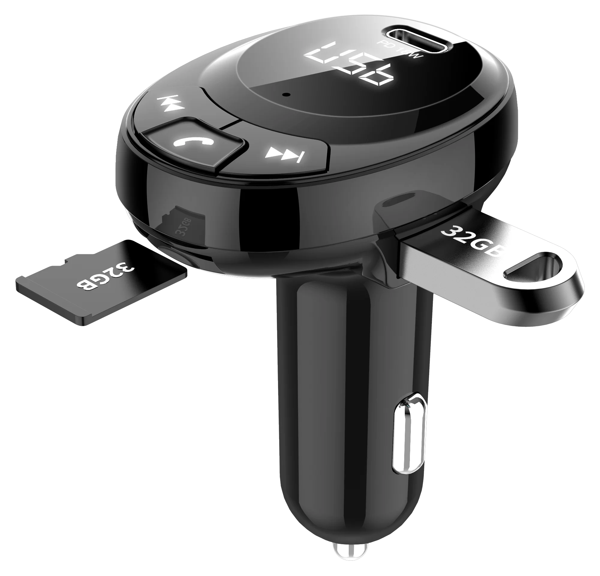 Автомобильный Bluetooth вспомогательный приемник автомобильный mp3 плеер Быстрая