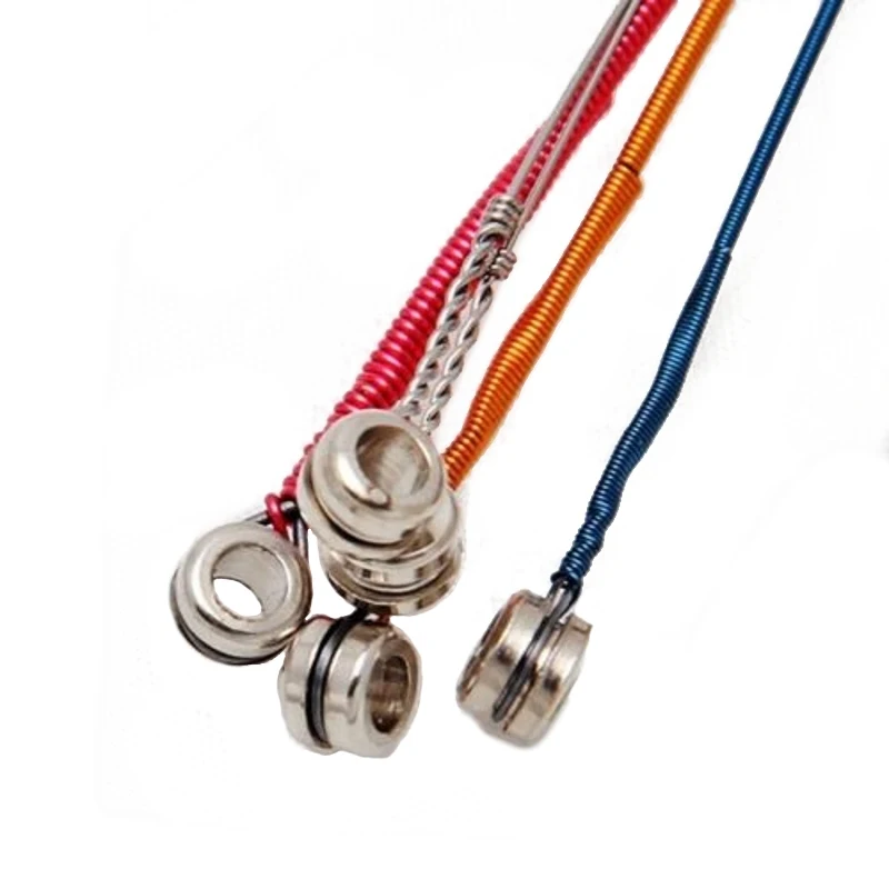 6 шт./компл. набор струн для гитары радужного цвета насыщенного E A аксессуары